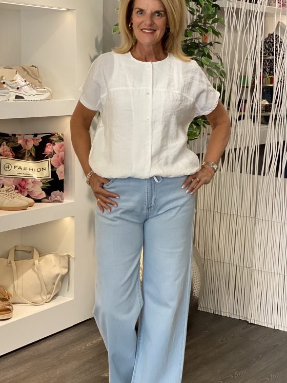 Zoso Channa Blouse wit - Afbeelding 2