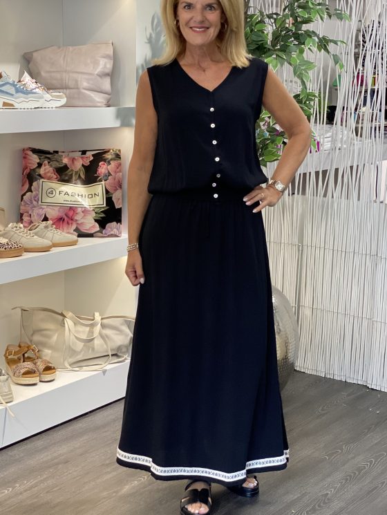 Maicazz Nelvanie Blouse zwart - Afbeelding 2