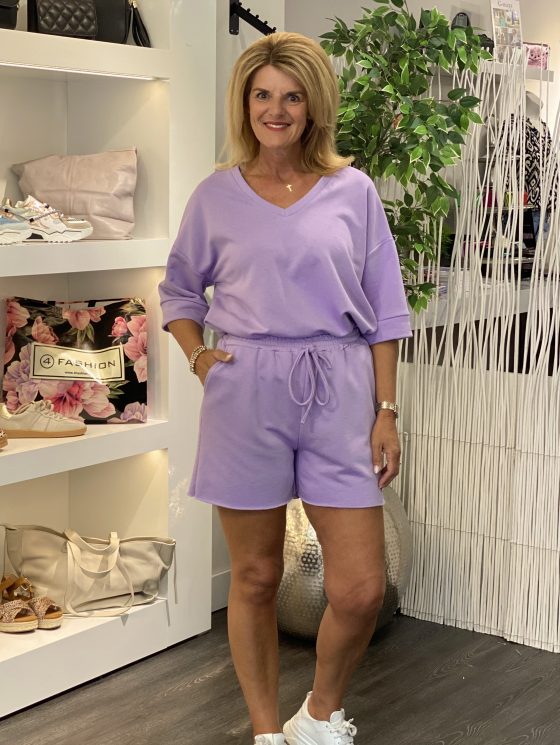 Azzurro Sweater 7149 lila - Afbeelding 3