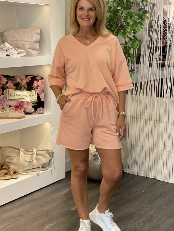 Azzurro Korte Broek Short 3848 peach - Afbeelding 2