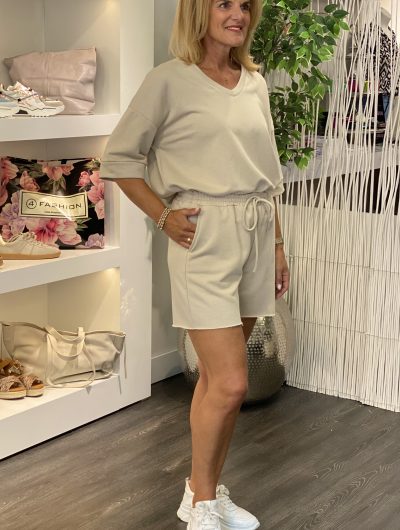 Azzurro Korte Broek Short 3848 beige