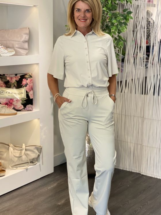 Mi Piace Travelstof Blouse Korte Mouw kit 202502 - Afbeelding 2