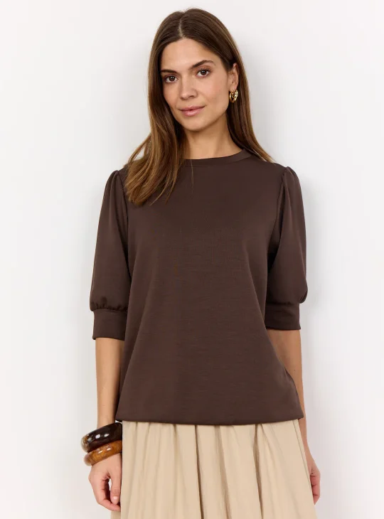 SoyaConcept Banu 83 Shirt hot fudge