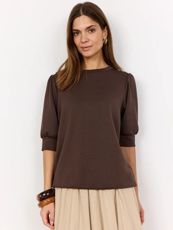 SoyaConcept Banu 83 Shirt hot fudge