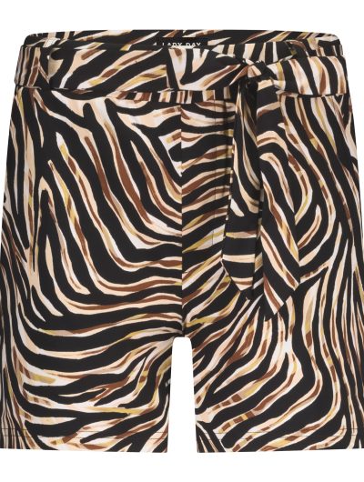 Lady Day Travelstof Shorty Korte Broek tirza print