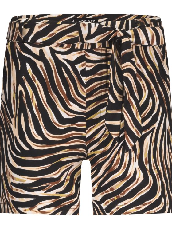 Lady Day Travelstof Shorty Korte Broek tirza print