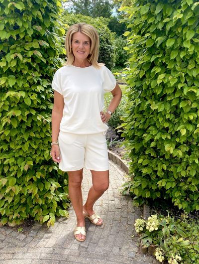 SoyaConcept Banu 78 Short cream korte broek