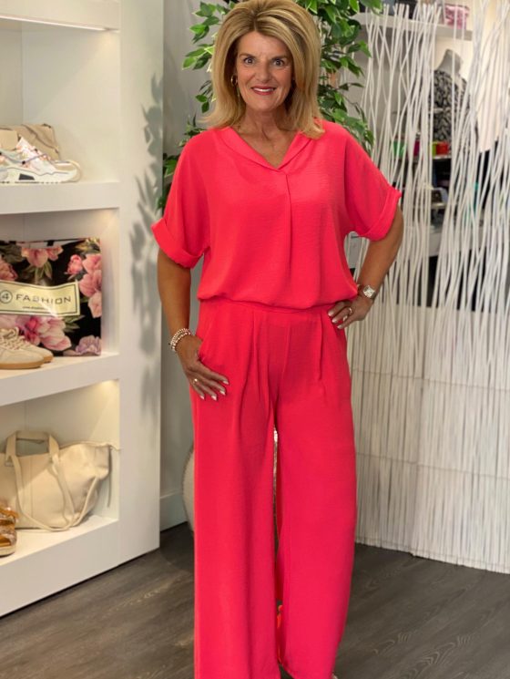 Azzurro Top 2860 koraalrood - Afbeelding 2