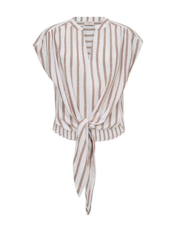 Freequent Lavisco Blouse brilliant white w. burro - Afbeelding 2