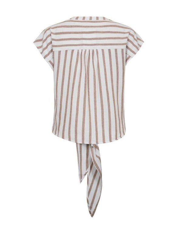 Freequent Lavisco Blouse brilliant white w. burro - Afbeelding 3