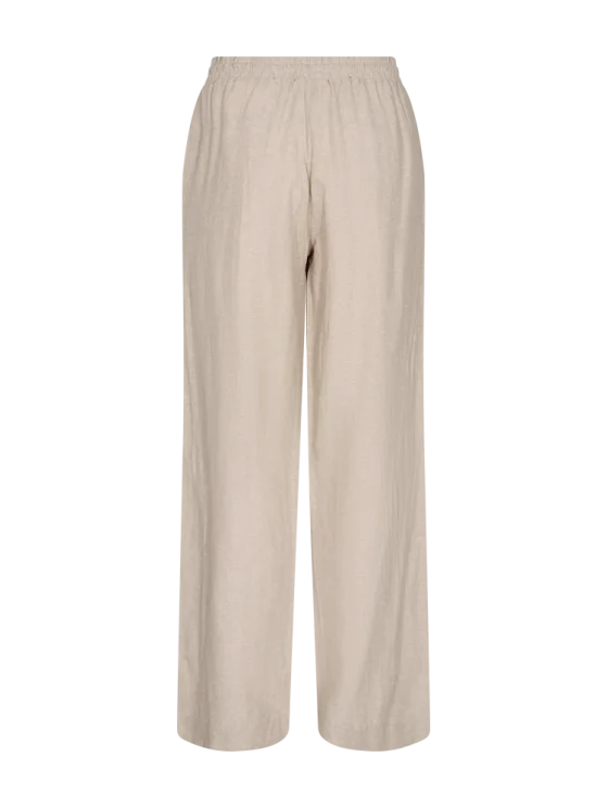 Freequent Linnen Lava Broek sand melange - Afbeelding 4