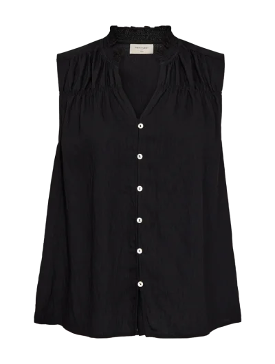 Freequent Ally Blouse zwart