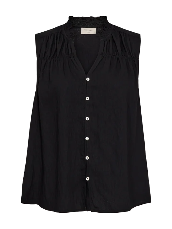Freequent Ally Blouse zwart