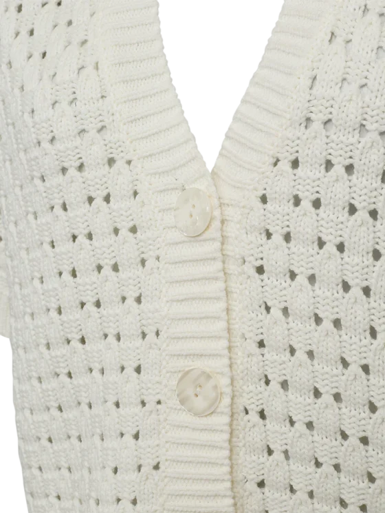 Freequent Flotta Vest offwhite - Afbeelding 4