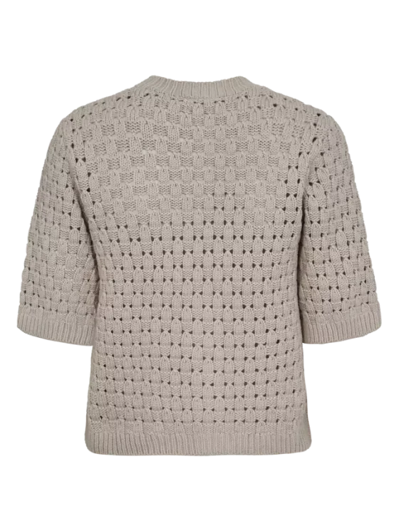 Freequent Lotta Vest taupe - Afbeelding 4