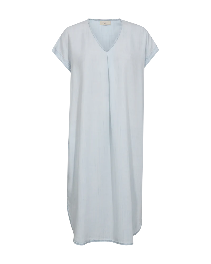 Freequent Renna Jurk light blue denim - Afbeelding 5