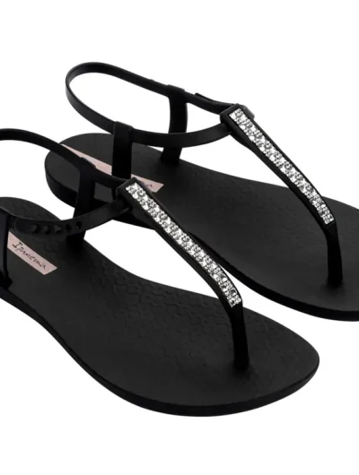 Ipanema Class Chic Slippers black crystal