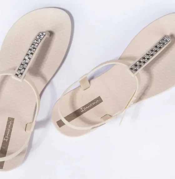 Ipanema Class Chic Slippers beige crystal - Afbeelding 3