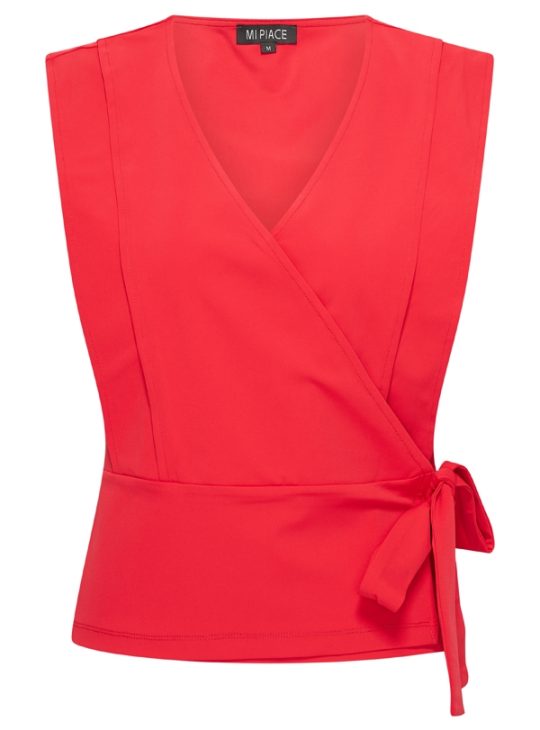 Mi Piace Travelstof Overslag Top 202508 rood