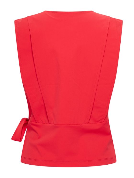 Mi Piace Travelstof Overslag Top 202508 rood - Afbeelding 3