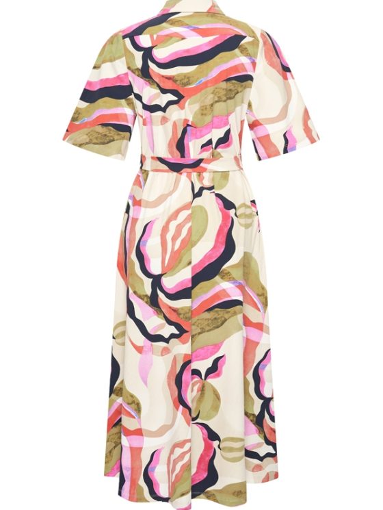 Mi Piace Travelstof Jurk multicolour picasso print 202614 - Afbeelding 6