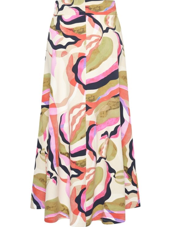 Mi Piace Travelstof Rok multicolour picasso print 202123 - Afbeelding 6
