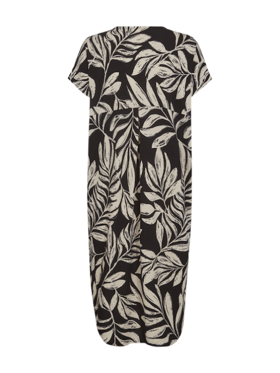 Freequent Floi Jurk black w. moonbeam - Afbeelding 4
