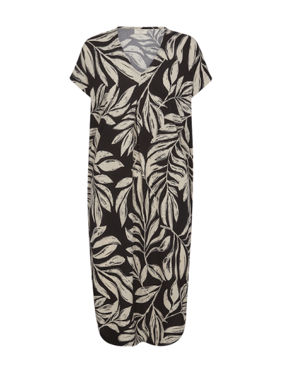 Freequent Floi Jurk black w. moonbeam
