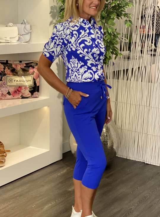 Mi PiaceTravelbroek Capri cobalt 202082