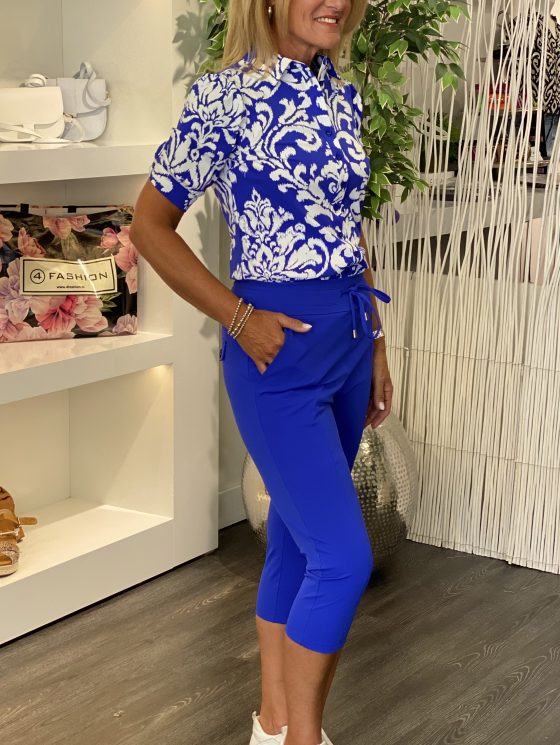 Mi PiaceTravelbroek Capri cobalt 202082