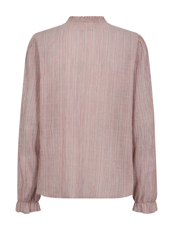 Freequent Helly Blouse moonbeam w. baked apple - Afbeelding 4
