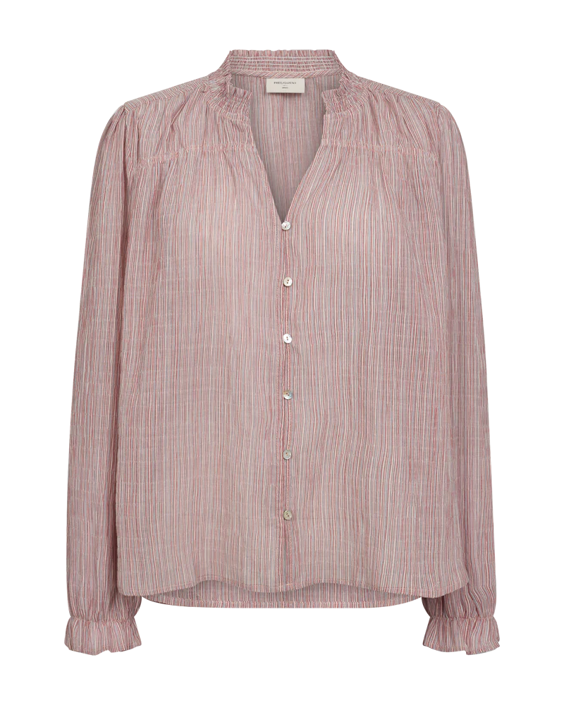 Freequent Helly Blouse moonbeam w. baked apple - Afbeelding 6