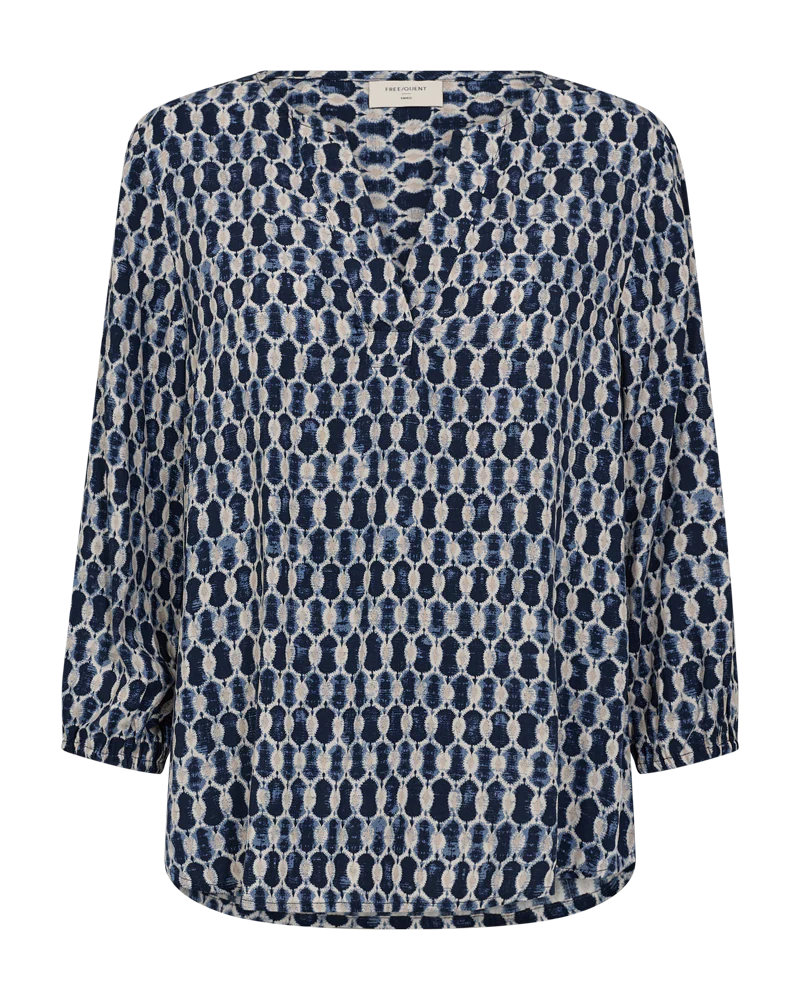 Freequent Adney Blouse salute w. moonbeam - Afbeelding 2