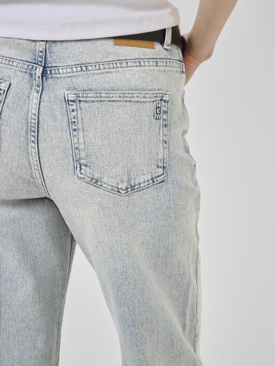 My Essential Wardrobe Jeans Louis 139 High Wide Broek L34 light blue wash - Afbeelding 5