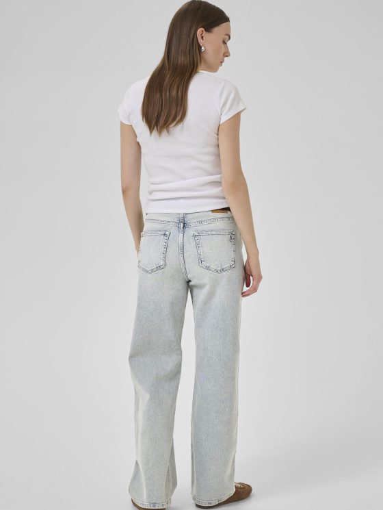 My Essential Wardrobe Jeans Louis 139 High Wide Broek L34 light blue wash - Afbeelding 3