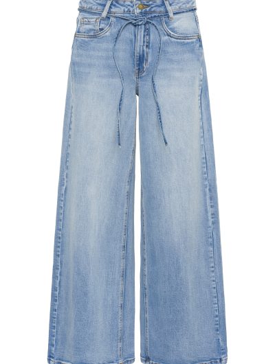 My Essential Wardrobe Jeans Karo 144 Mid X-Wide Broek L34 light blue wash