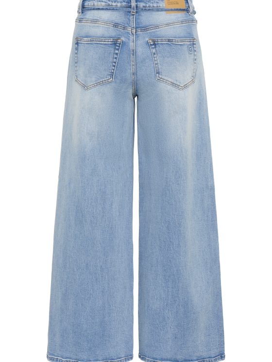 My Essential Wardrobe Jeans Karo 144 Mid X-Wide Broek L34 light blue wash - Afbeelding 2
