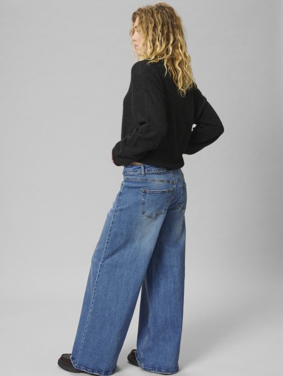 My Essential Wardrobe Jeans Karo 144 Mid X-Wide Broek L34 medium blue wash - Afbeelding 2