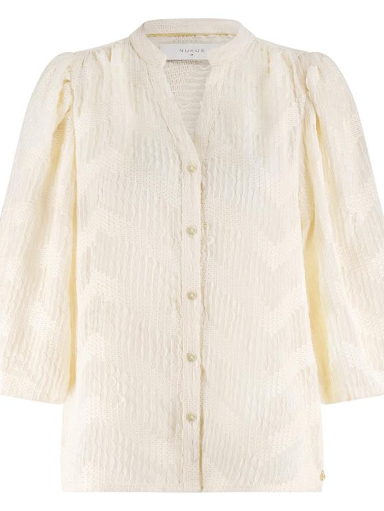 Nukus Rosie Blouse offwhite - Afbeelding 6