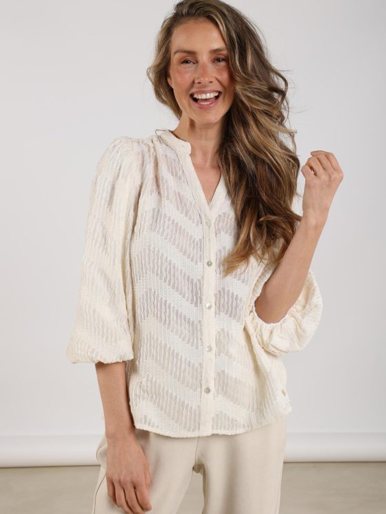 Nukus Rosie Blouse offwhite - Afbeelding 2