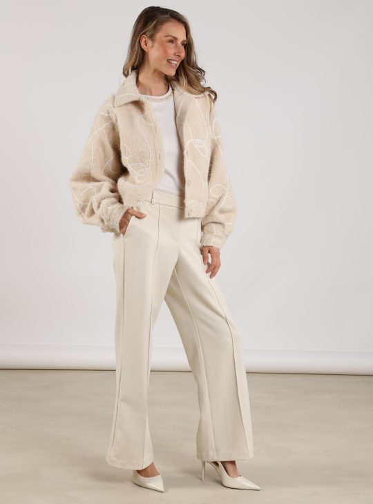 Nukus Jill Broek off white