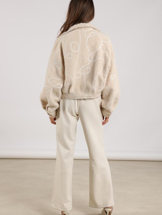 Nukus Jill Broek off white - Afbeelding 4