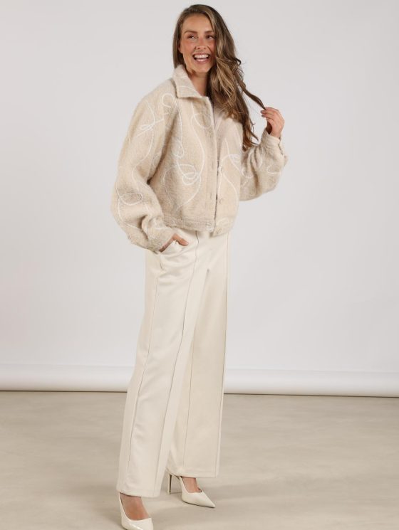 Nukus Jill Broek off white - Afbeelding 3