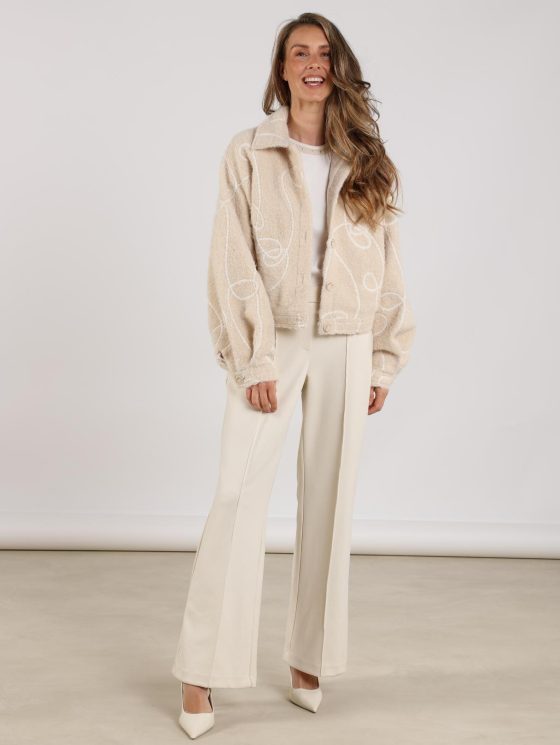 Nukus Jill Broek off white - Afbeelding 2