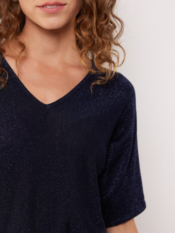 G-maxx Edlin Knit Top eclipse blauw - Afbeelding 3