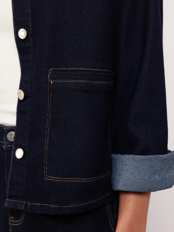 G-maxx Shalom Jeans Jacket dark denim - Afbeelding 3