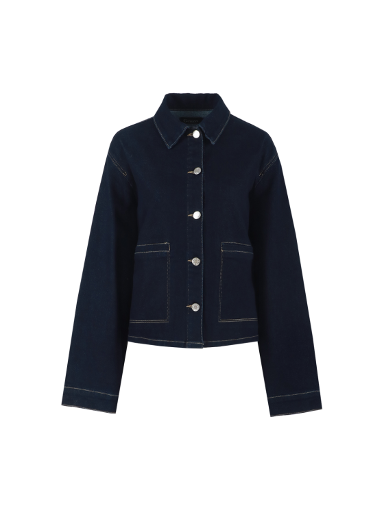 G-maxx Shalom Jeans Jacket dark denim - Afbeelding 5
