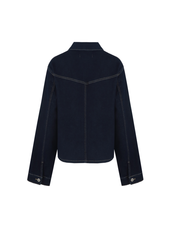 G-maxx Shalom Jeans Jacket dark denim - Afbeelding 6