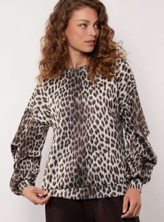 G-maxx Brittany Longsleeve Sweater sand/olive green