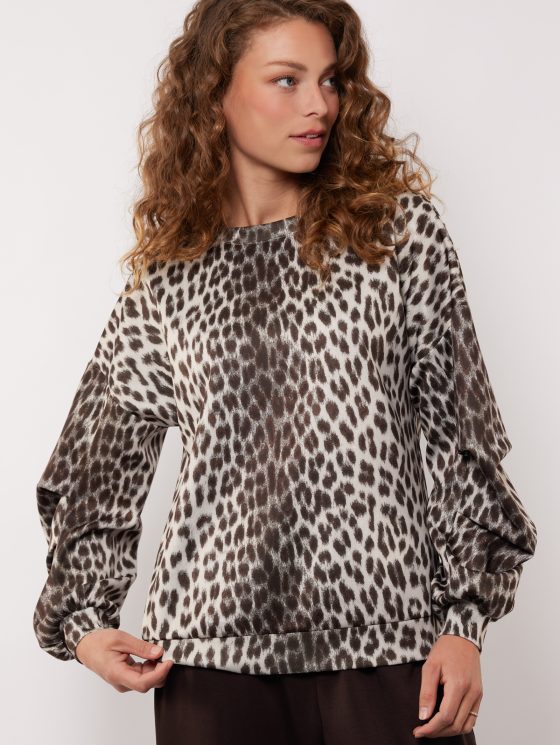 G-maxx Brittany Longsleeve Sweater sand/olive green